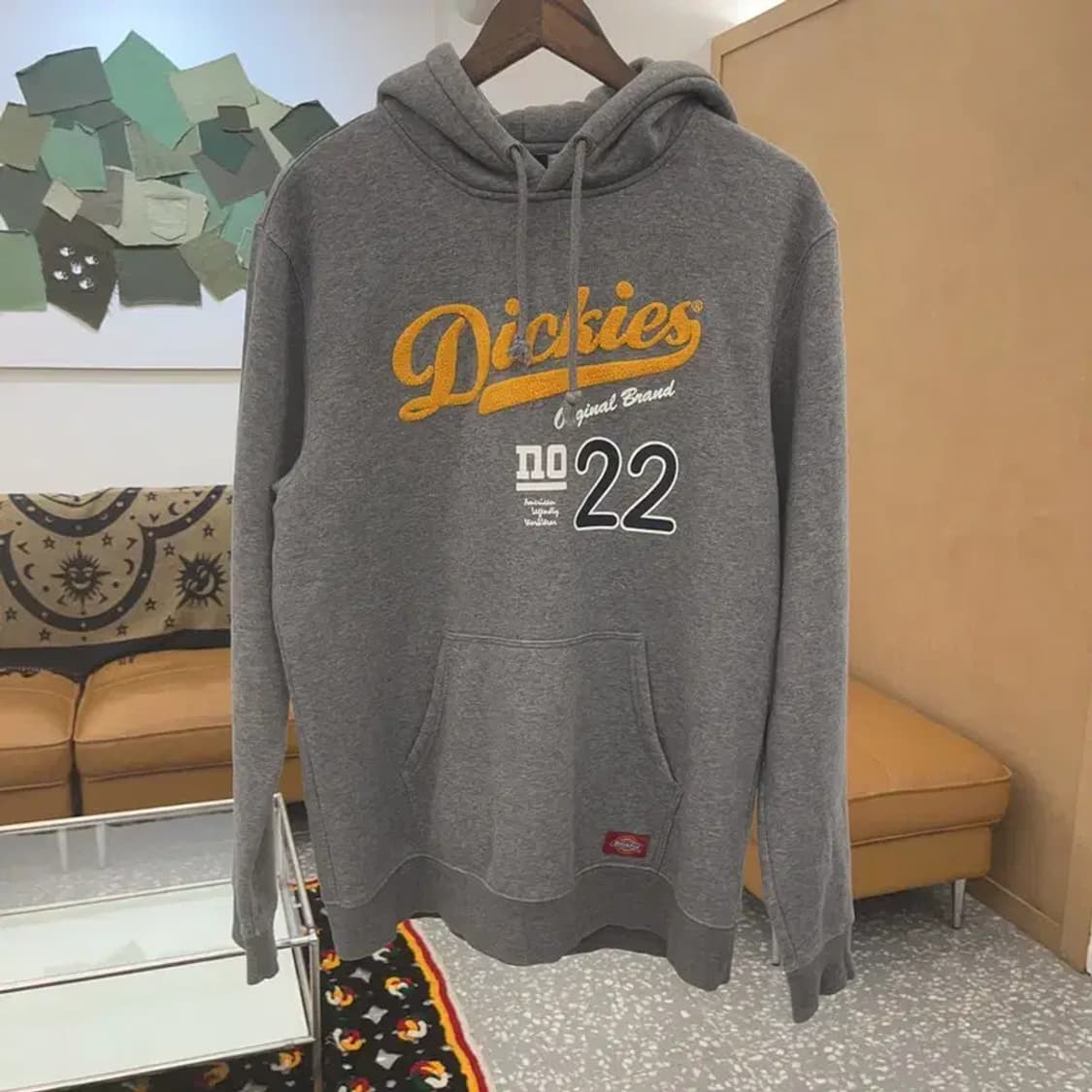 디키즈 캐주얼 빅로고 약기모 후드티 L C07333 상품이미지3