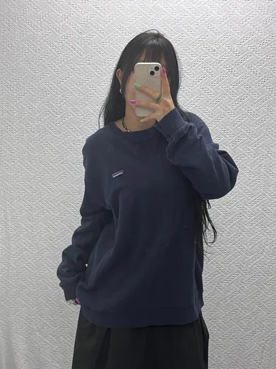 파타고니아 패치로고 캐주얼 맨투맨 스웻셔츠 XL C07324 상품이미지1