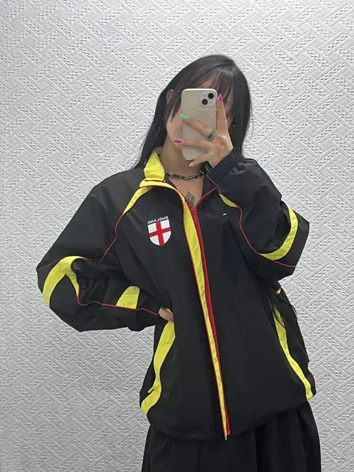 엄브로 잉글랜드 축구 오버핏 윈드브레이커 바람막이 100 C07340 상품이미지2