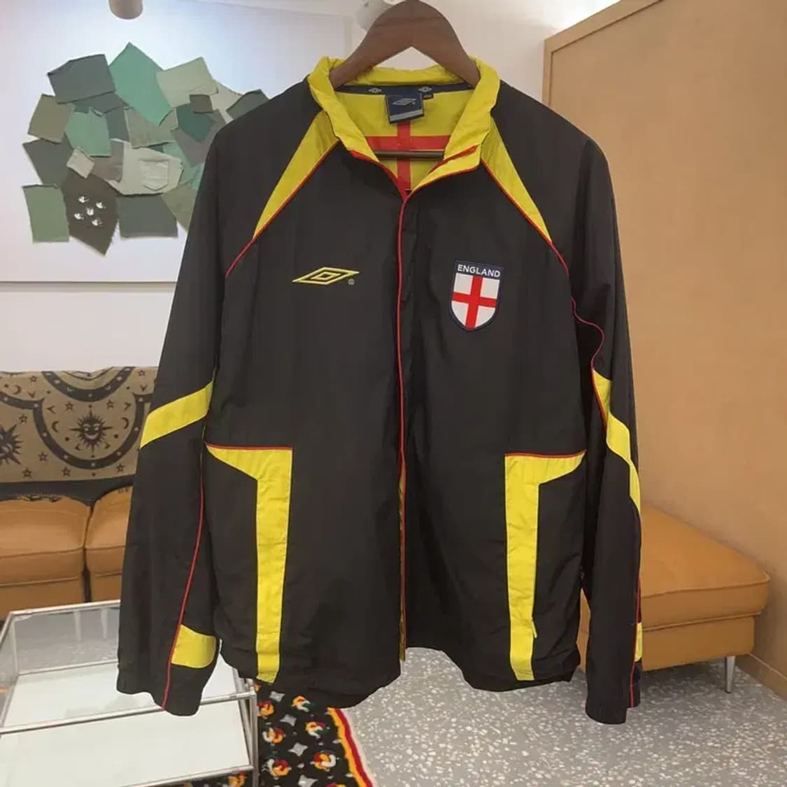 엄브로 잉글랜드 축구 오버핏 윈드브레이커 바람막이 100 C07340 상품이미지3