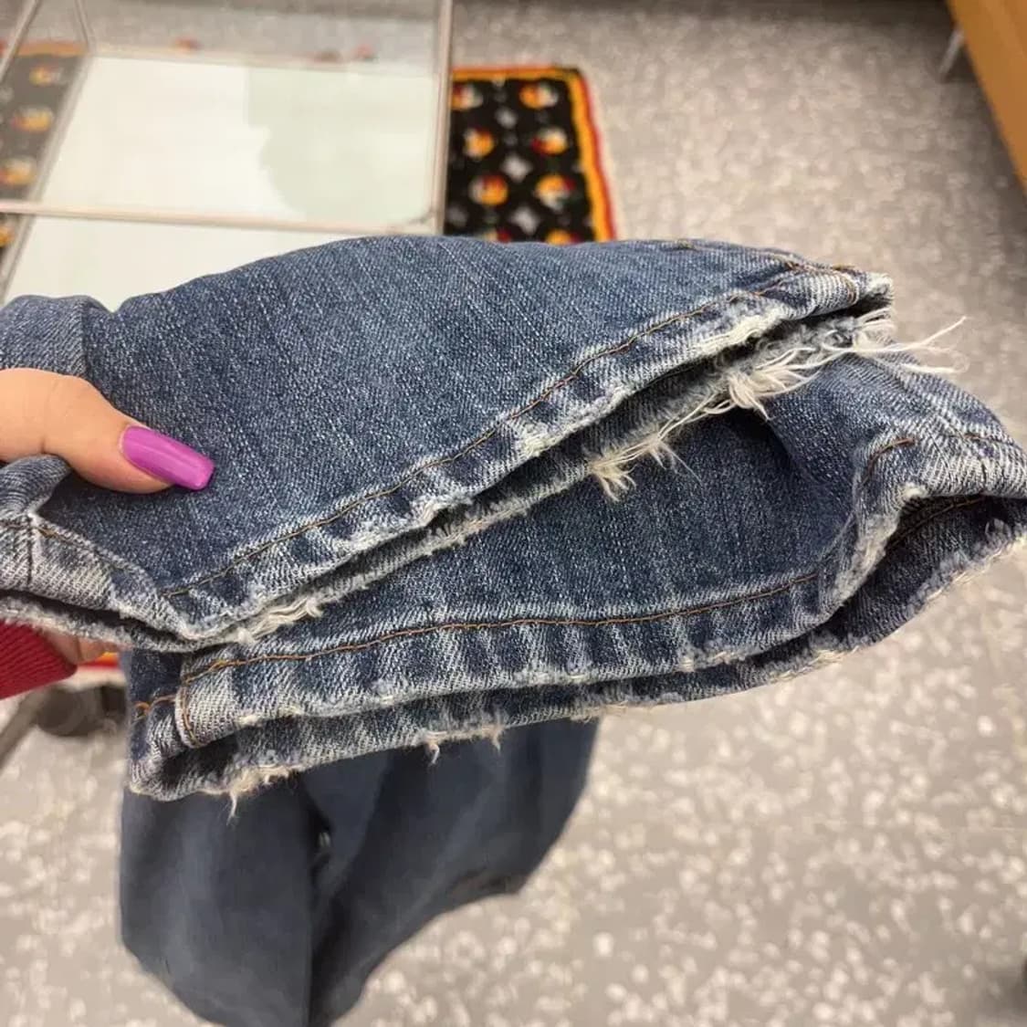 폴로 랄프로렌 빈티지 부츠컷 데님 청바지 2 C07356 상품이미지7