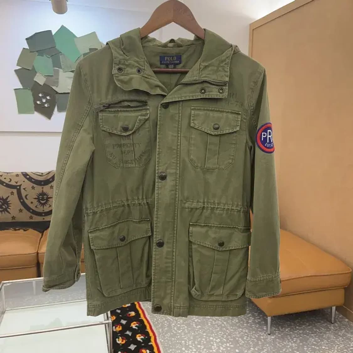 폴로 랄프로렌 빈티지 사파리 야상 자켓 160 C07346 상품이미지3