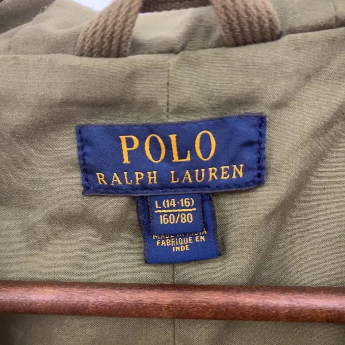 폴로 랄프로렌 빈티지 사파리 야상 자켓 160 C07346 상품이미지5