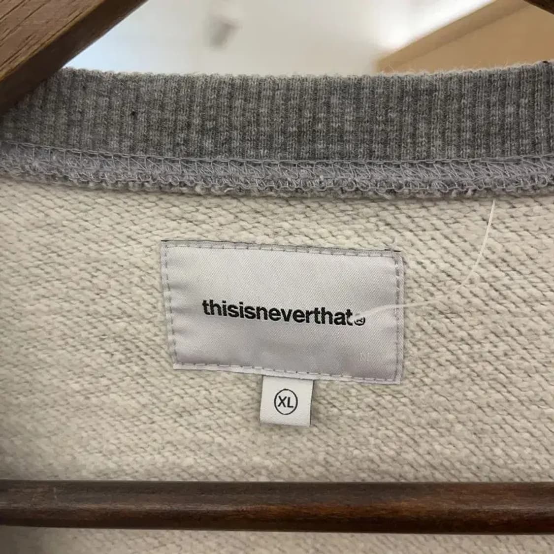 디스이즈네버댓 백로고 프린팅 스웻셔츠 맨투맨 XL C07326 상품이미지5