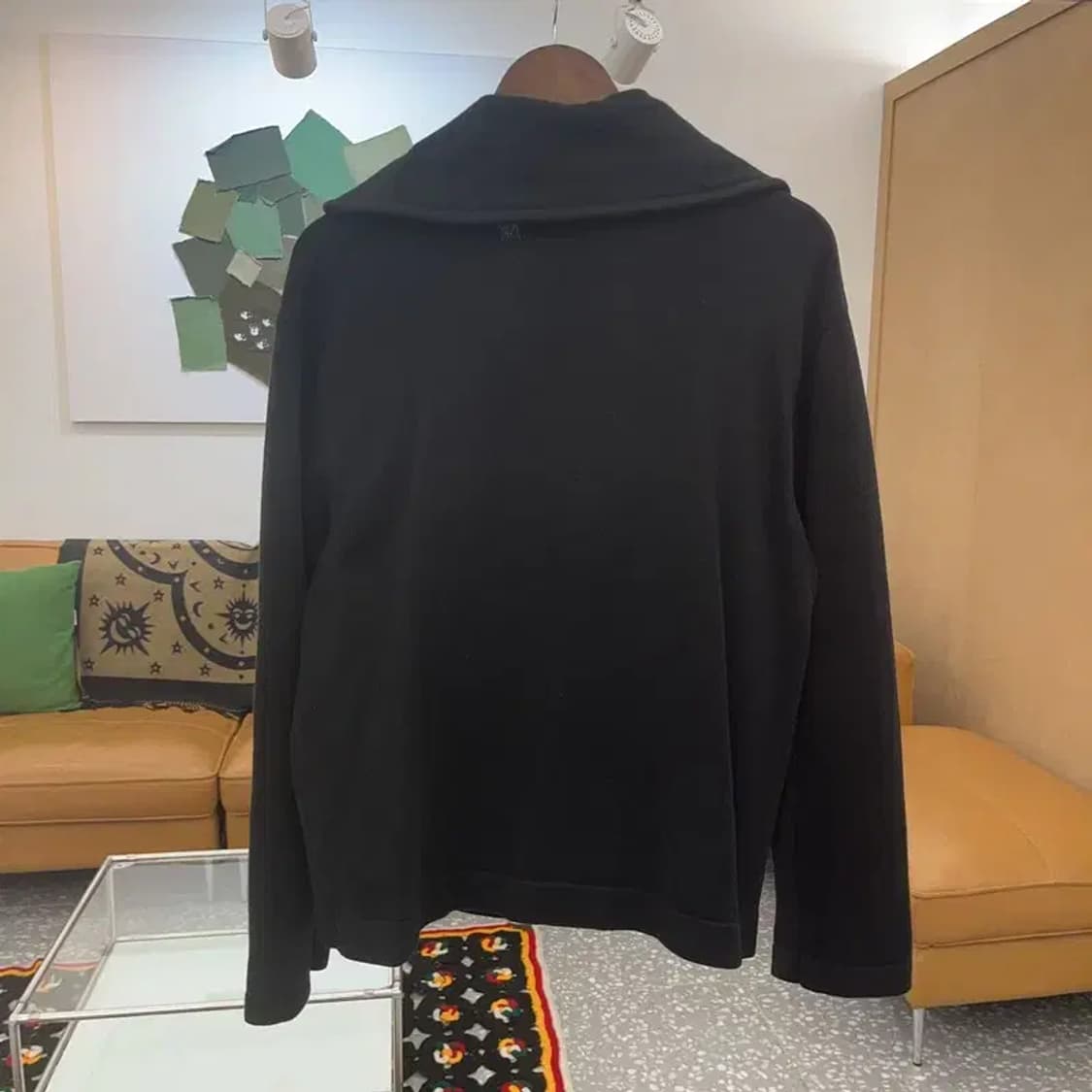 폴로 랄프로렌 모던 더플 캐시미어 떡볶이 코트 M C07359 상품이미지4