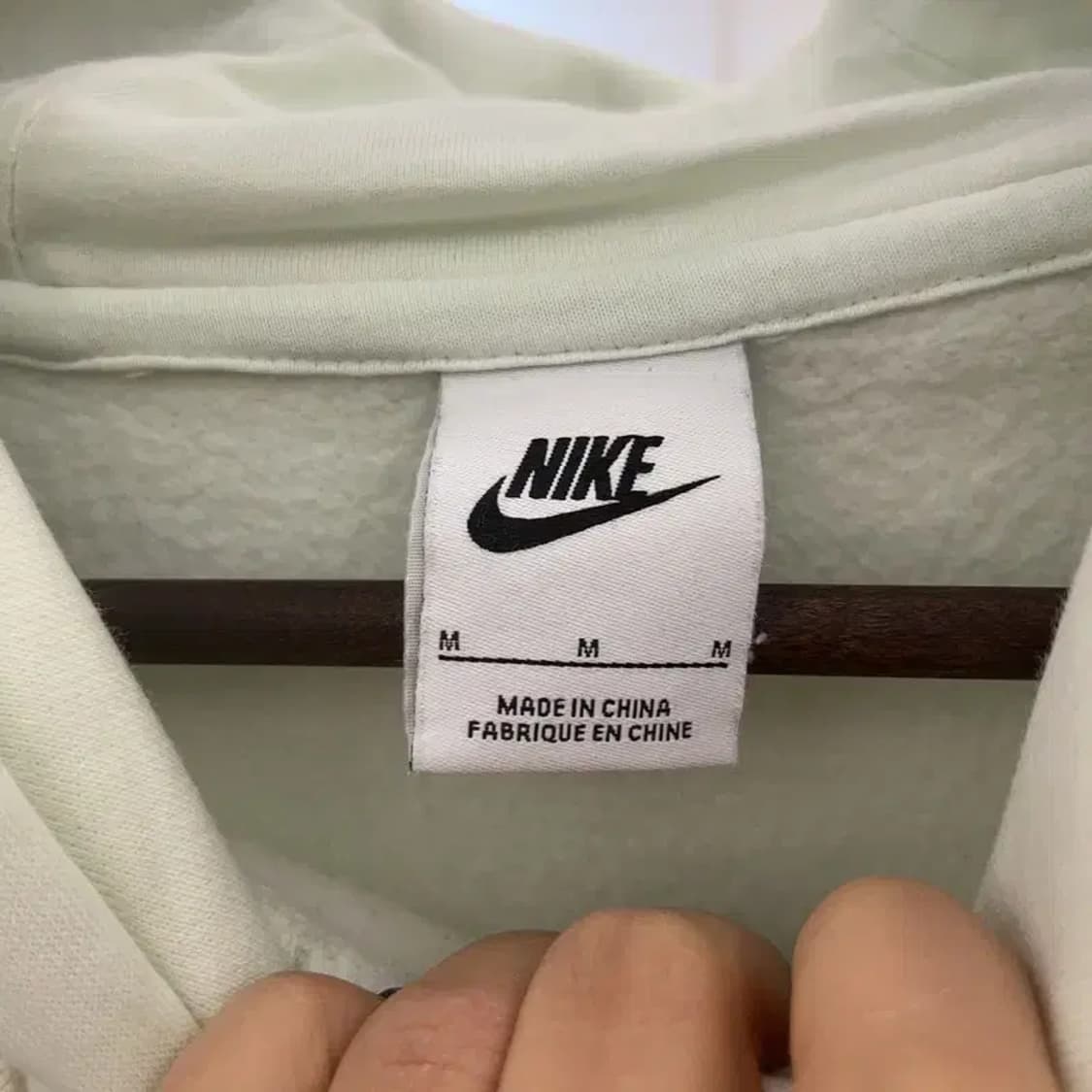 나이키 올드스쿨 레트로 라이트 그린 후드티 M C07378 상품이미지5