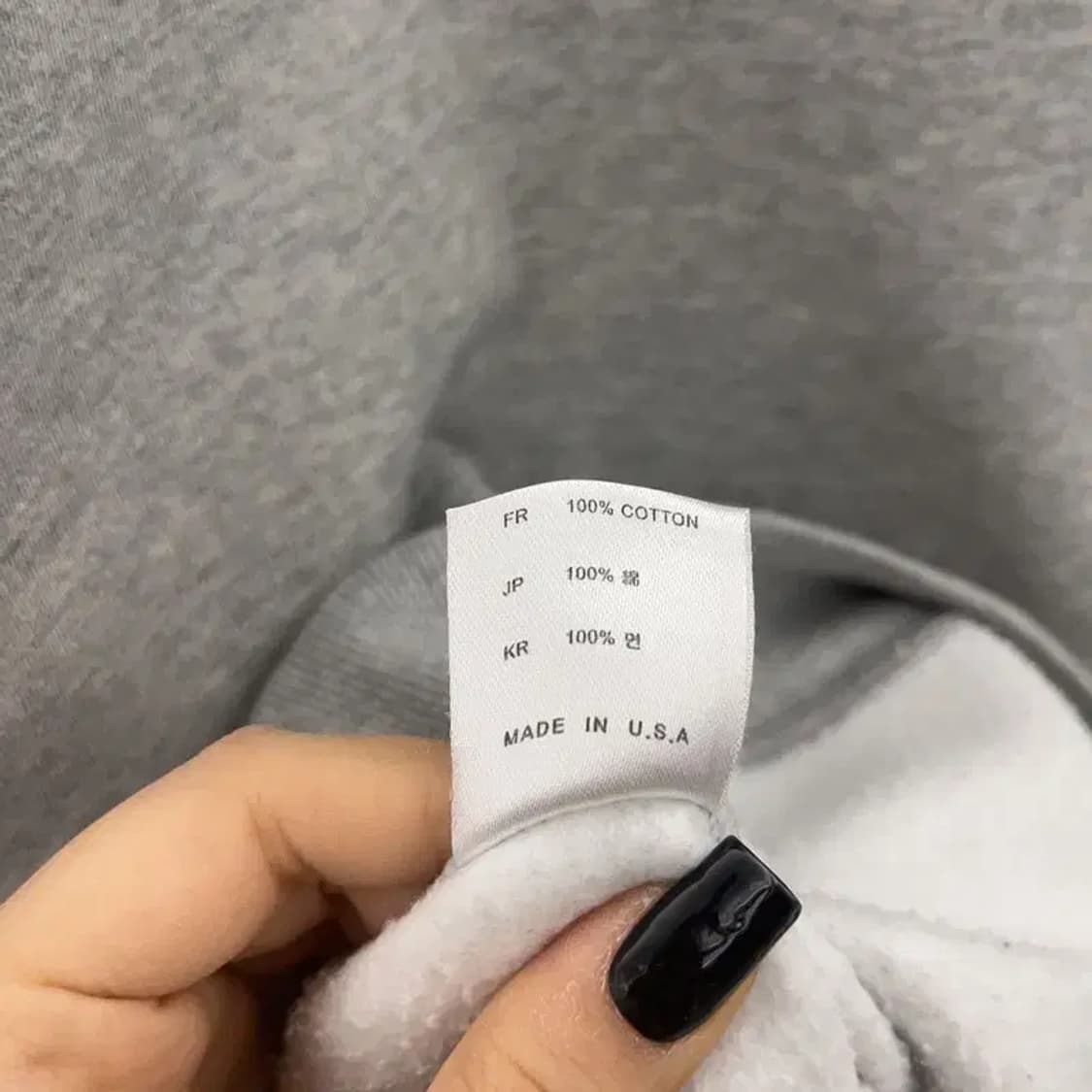 칼하트 폭닥 오버핏 빅로고 약기모 맨투맨 XL C07366 상품이미지6