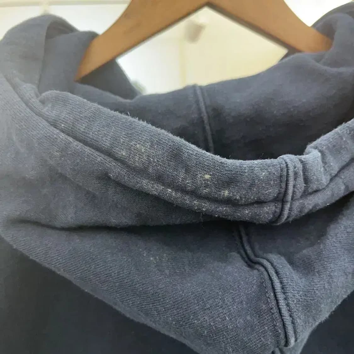 디스이즈네버댓 올드스쿨 레트로 빅로고 약기모 후드티 XL C07383 상품이미지7