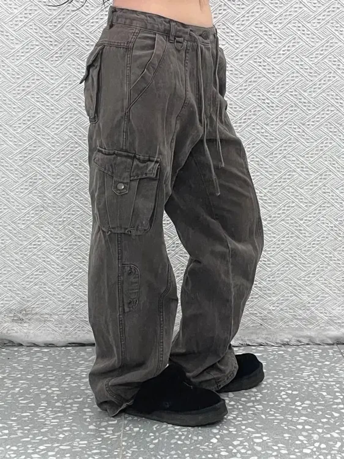 R&G 재팬 빈티지 멀티포켓 그런지 카고팬츠 L C07394 상품이미지1