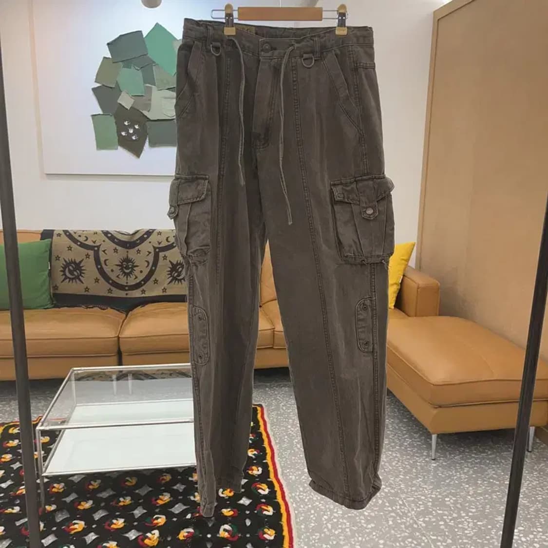 R&G 재팬 빈티지 멀티포켓 그런지 카고팬츠 L C07394 상품이미지3