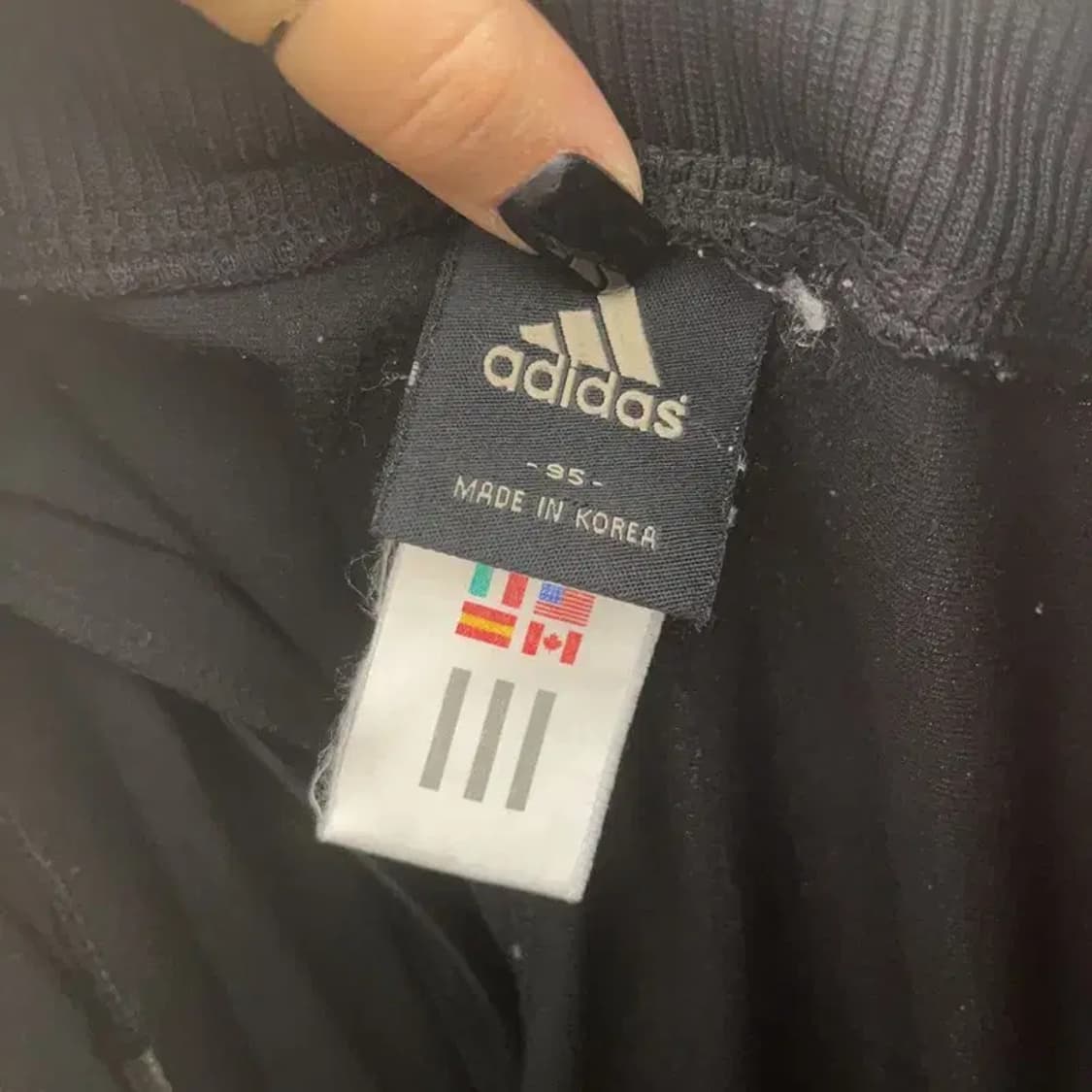 아디다스 올드스쿨 빈티지 검골 삼선 밴딩 트랙팬츠 95 C07393 상품이미지5