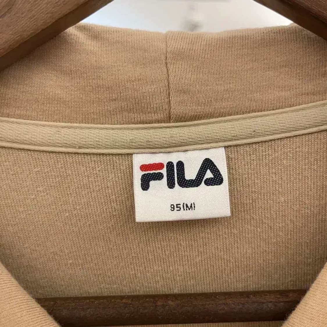 필라 레트로 폭닥 벨벳 후드 집업 M C07377 상품이미지5