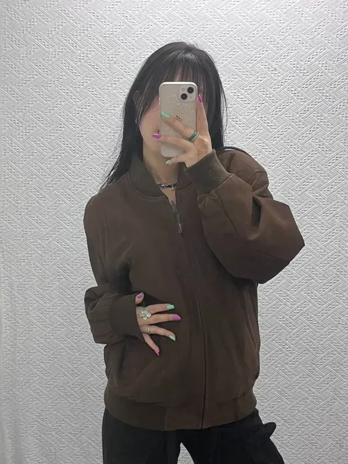 라코스테 컨트리 모던 시크 양가죽 블루종 자켓 100 C07386 상품이미지2