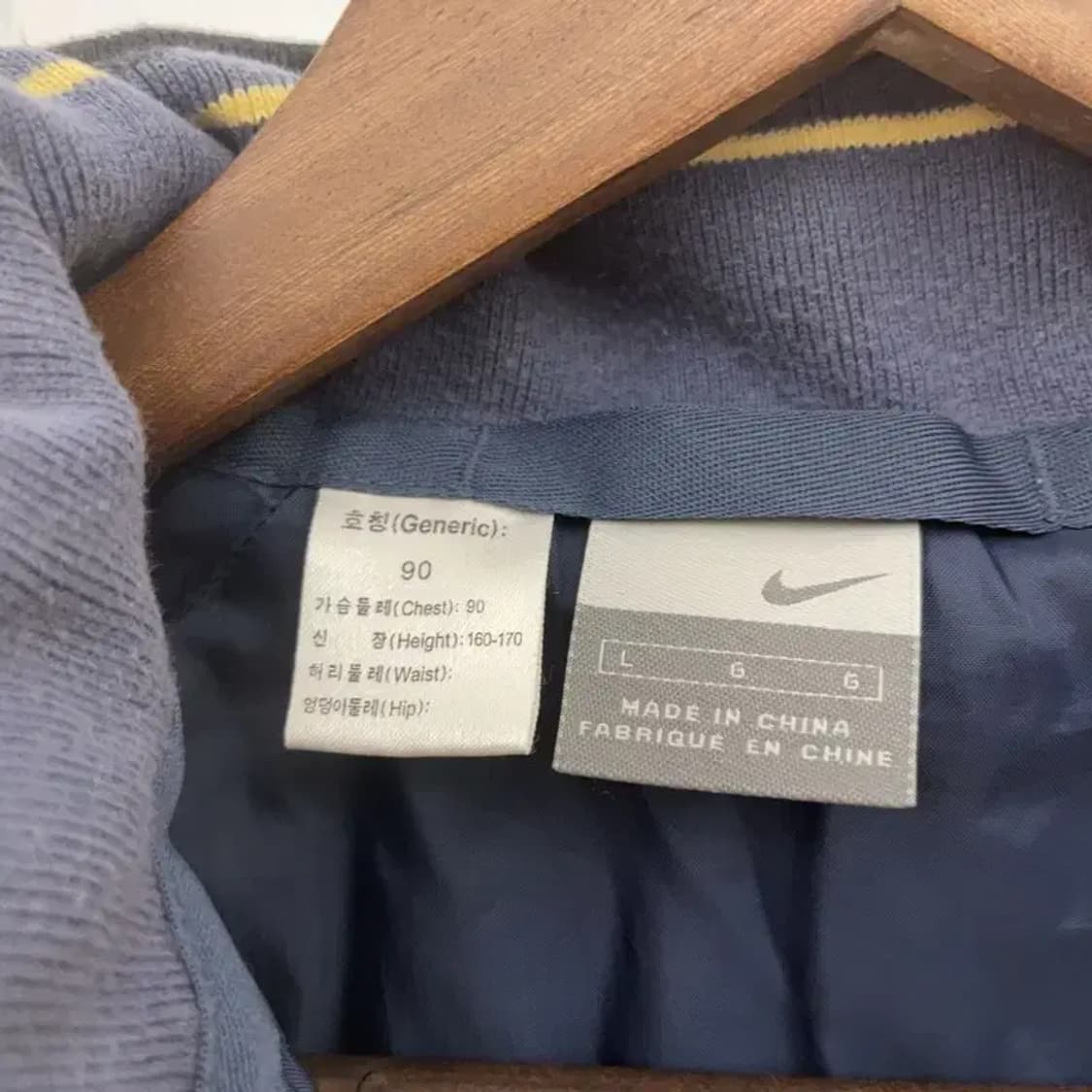 나이키 레트로 테니스 레몬옐로우 바람막이 자켓 90 C07374 상품이미지5