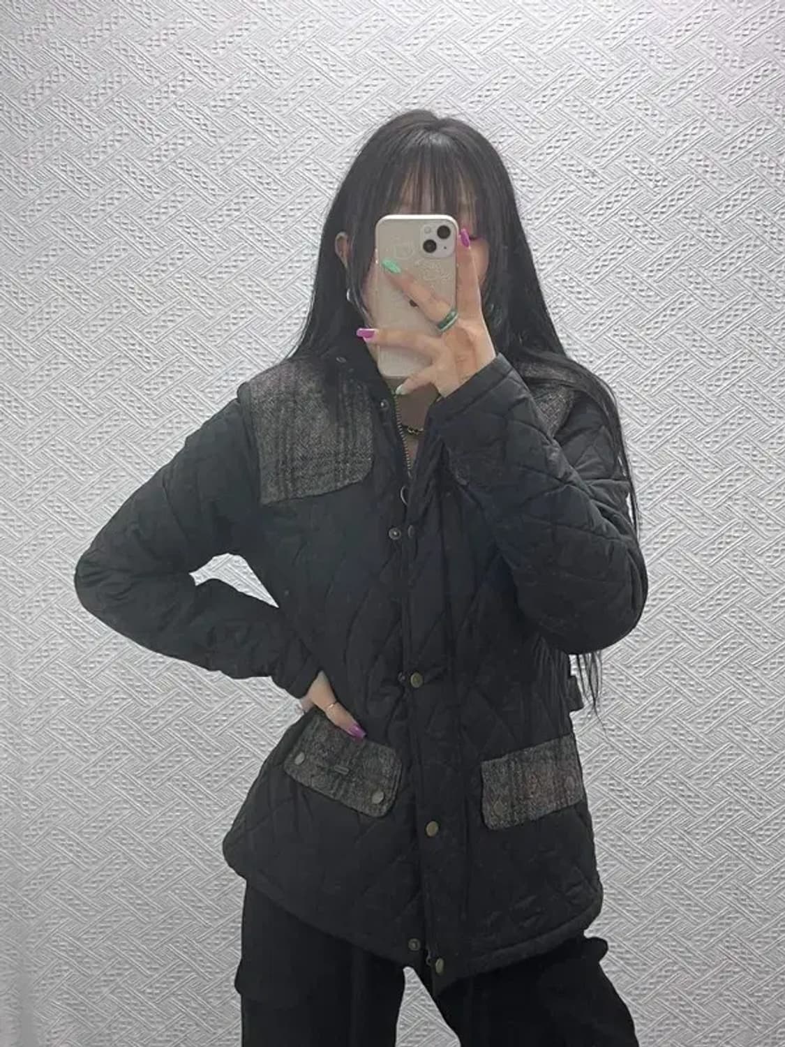 바버 멀티포켓 트러커 퀄팅 워크 자켓 12 C07381 상품이미지2