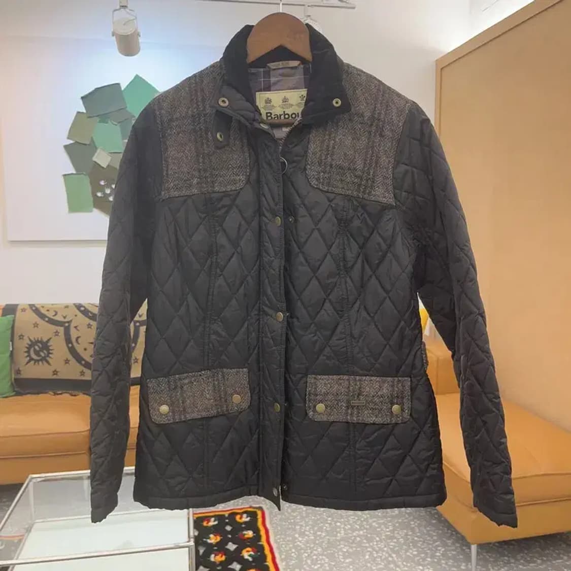 바버 멀티포켓 트러커 퀄팅 워크 자켓 12 C07381 상품이미지3