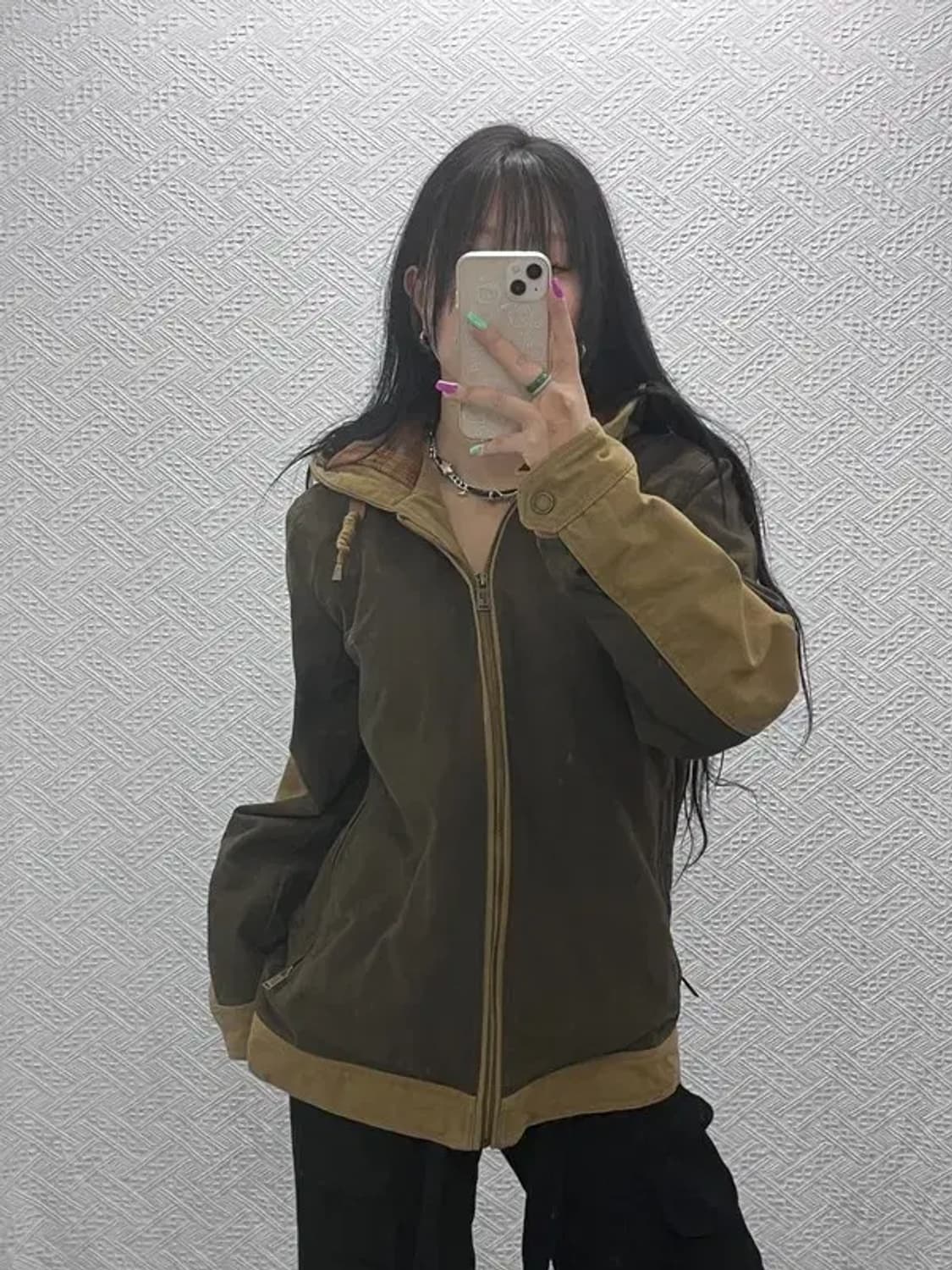 펜들턴 컨트리 빈티지 레트로 후드 워크 자켓 M C07384 상품이미지1