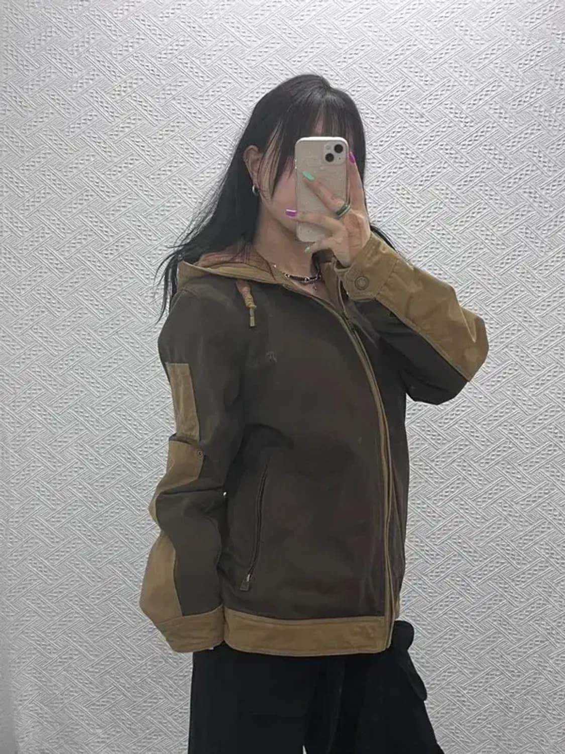 펜들턴 컨트리 빈티지 레트로 후드 워크 자켓 M C07384 상품이미지2