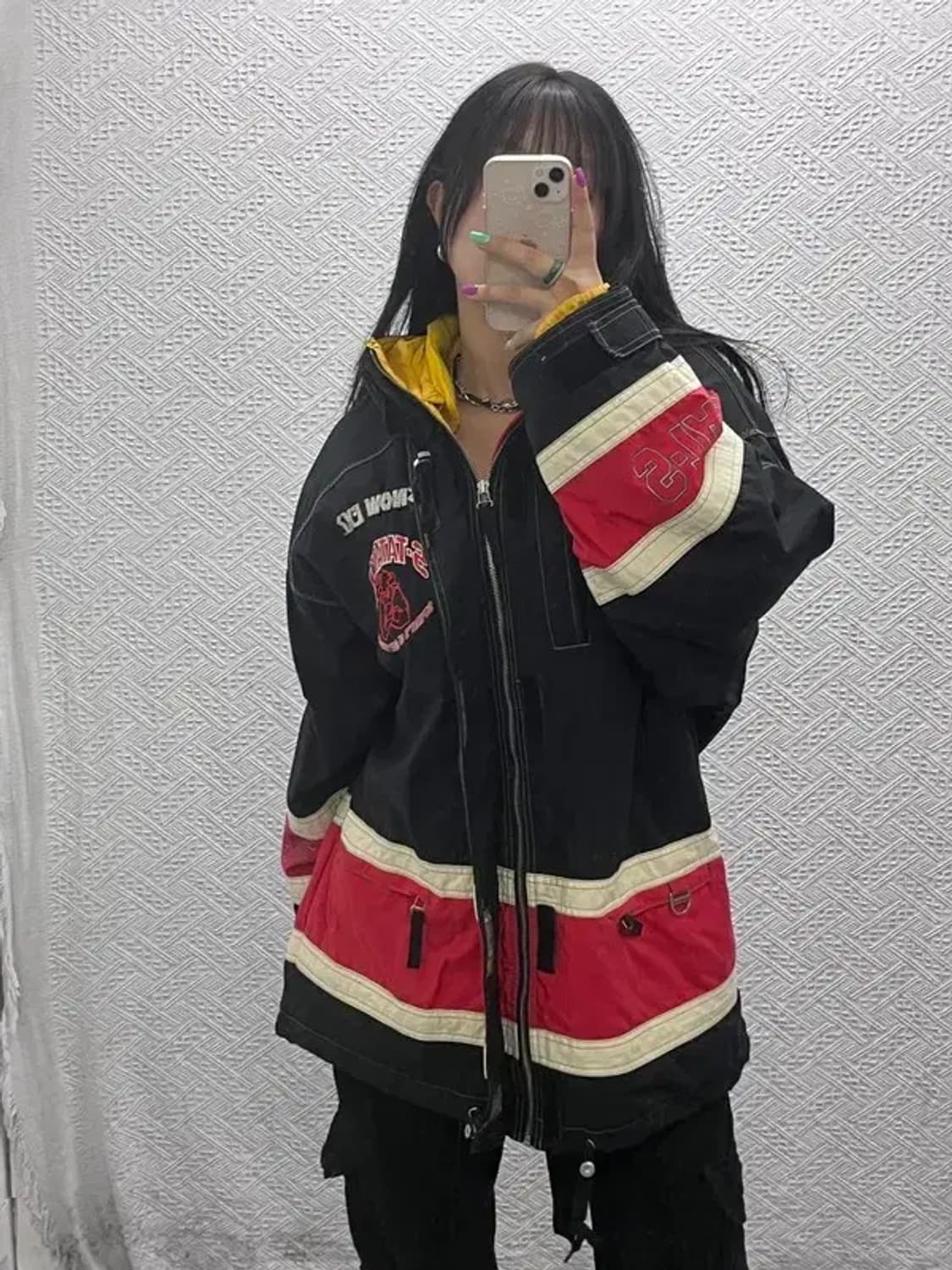 재팬 빈티지 올드스쿨 키치 스트릿 스노우 자켓 110 C07388 상품이미지1