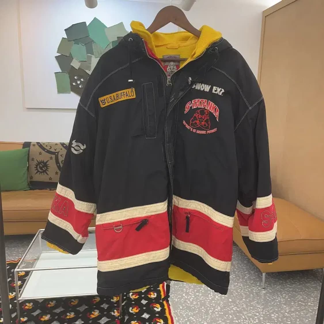 재팬 빈티지 올드스쿨 키치 스트릿 스노우 자켓 110 C07388 상품이미지3