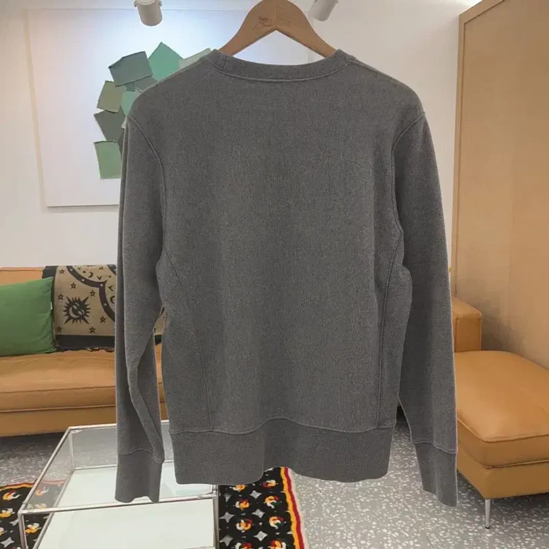 챔피온 리버스위브 모던 베이직 기모 맨투맨 M C07390 상품이미지4