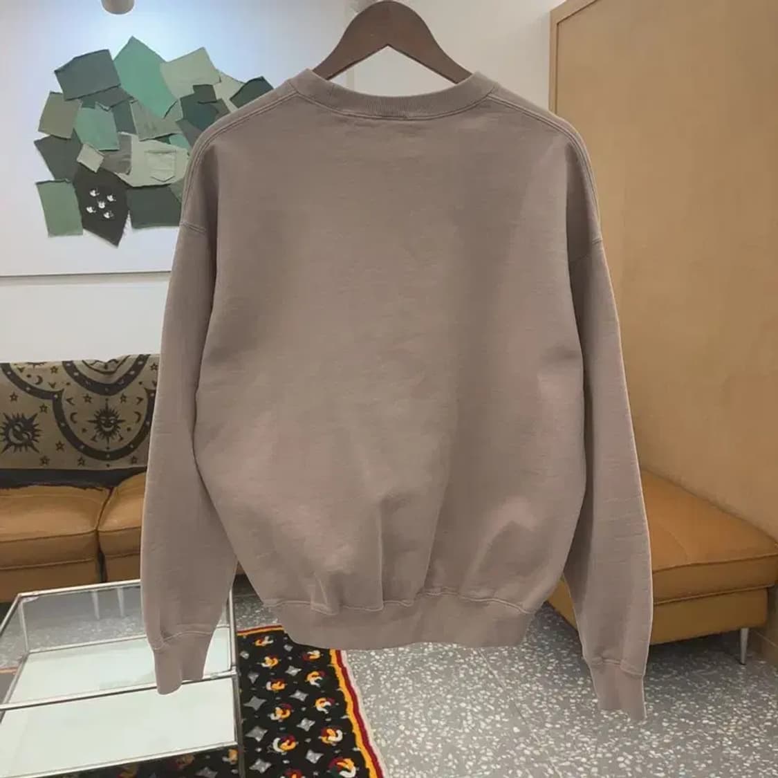 나이키 NRG 솔로 스우시 폭닥 카페라떼 맨투맨 L C07398 상품이미지4