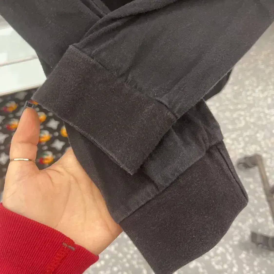 파타고니아 P-6 로고 빈티지 백프린팅 롱슬리브 XL C07400 상품이미지7