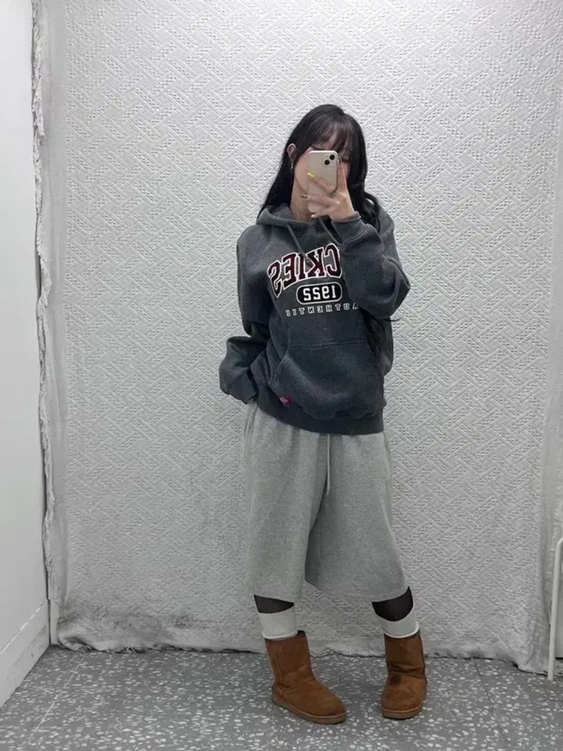 디키즈 올드스쿨 빈티지 빅 아치로고 약기모 후드티 L C07401 상품이미지2