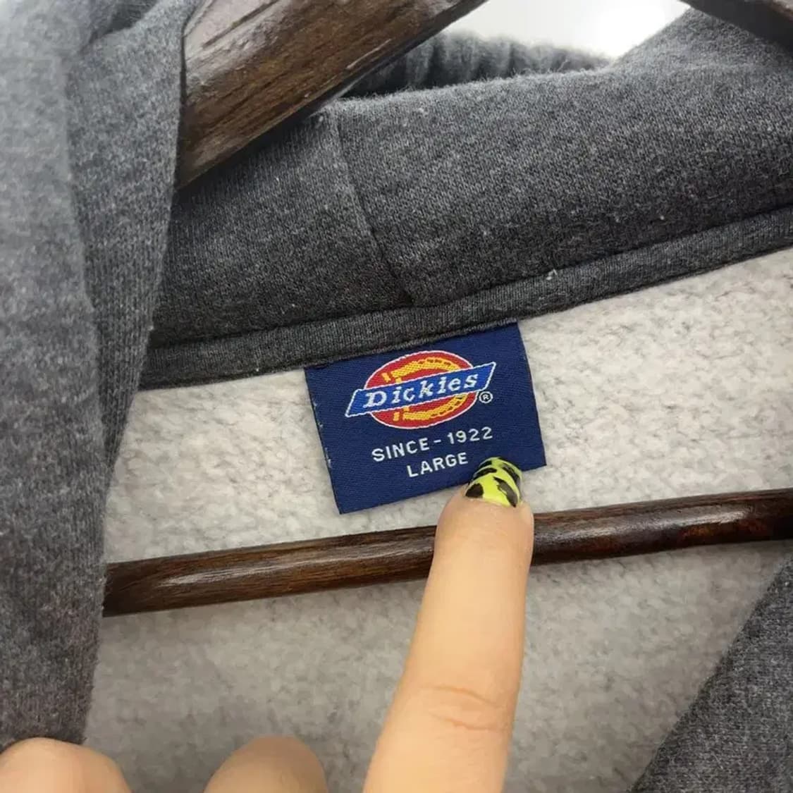 디키즈 올드스쿨 빈티지 빅 아치로고 약기모 후드티 L C07401 상품이미지5