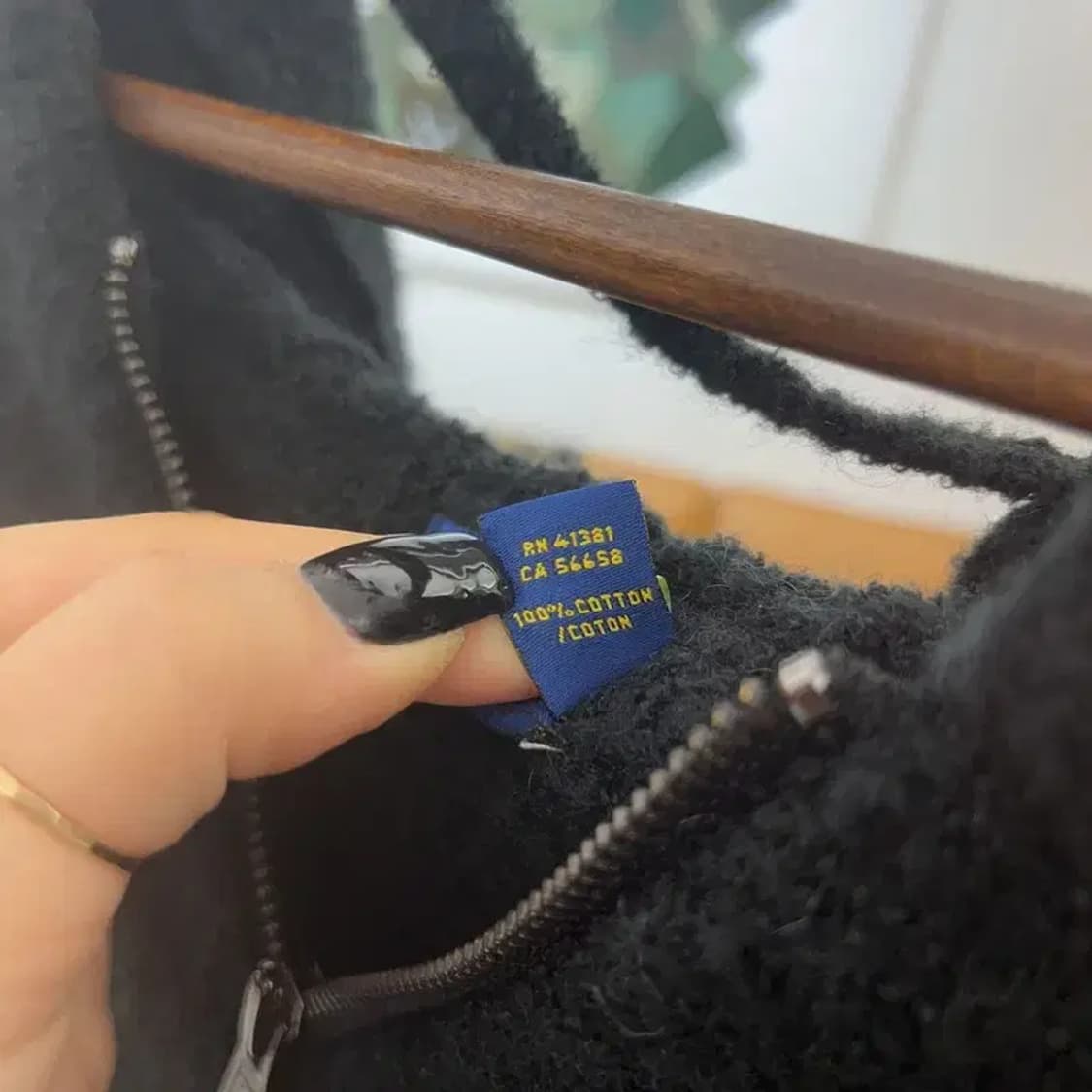 폴로 랄프로렌 여리 폭닥 오버핏 꽈배기 집업 니트 가디건 L C07412 상품이미지6