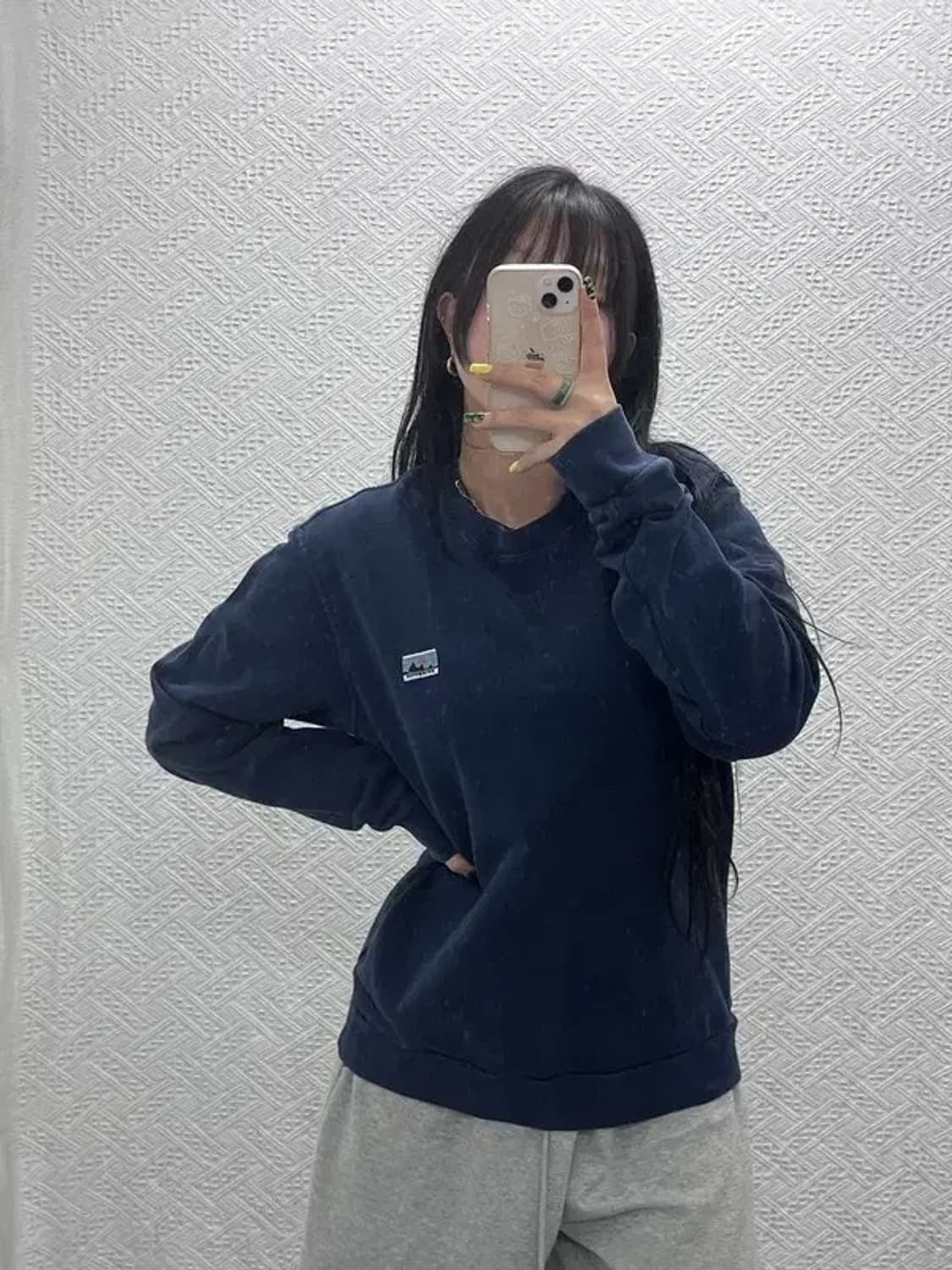 파타고니아 빈티지 캐주얼 스몰로고 맨투맨 M C07403 상품이미지2