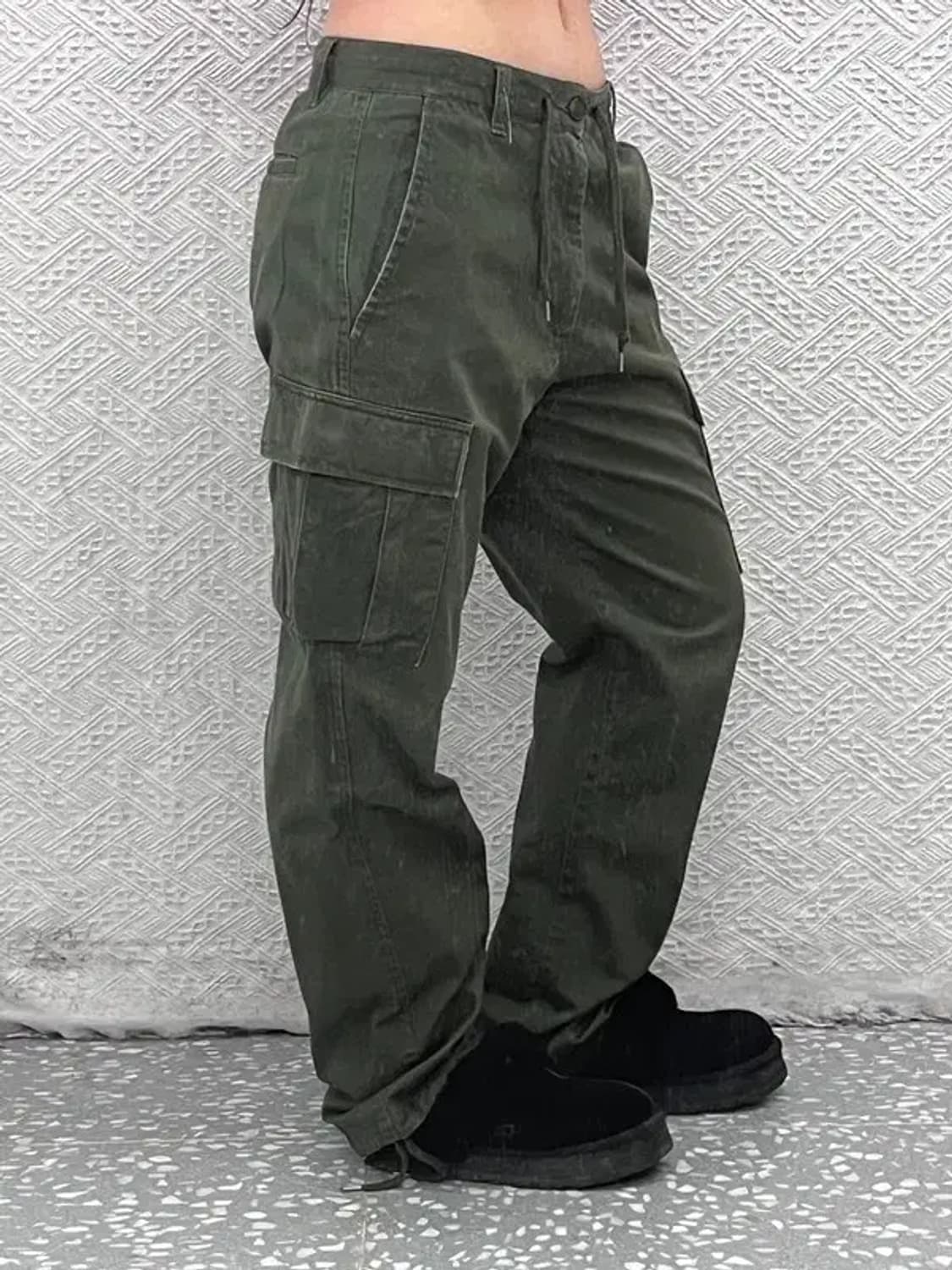 유니폼브릿지 빈티지 말차카키 카고팬츠 M C07428 상품이미지1