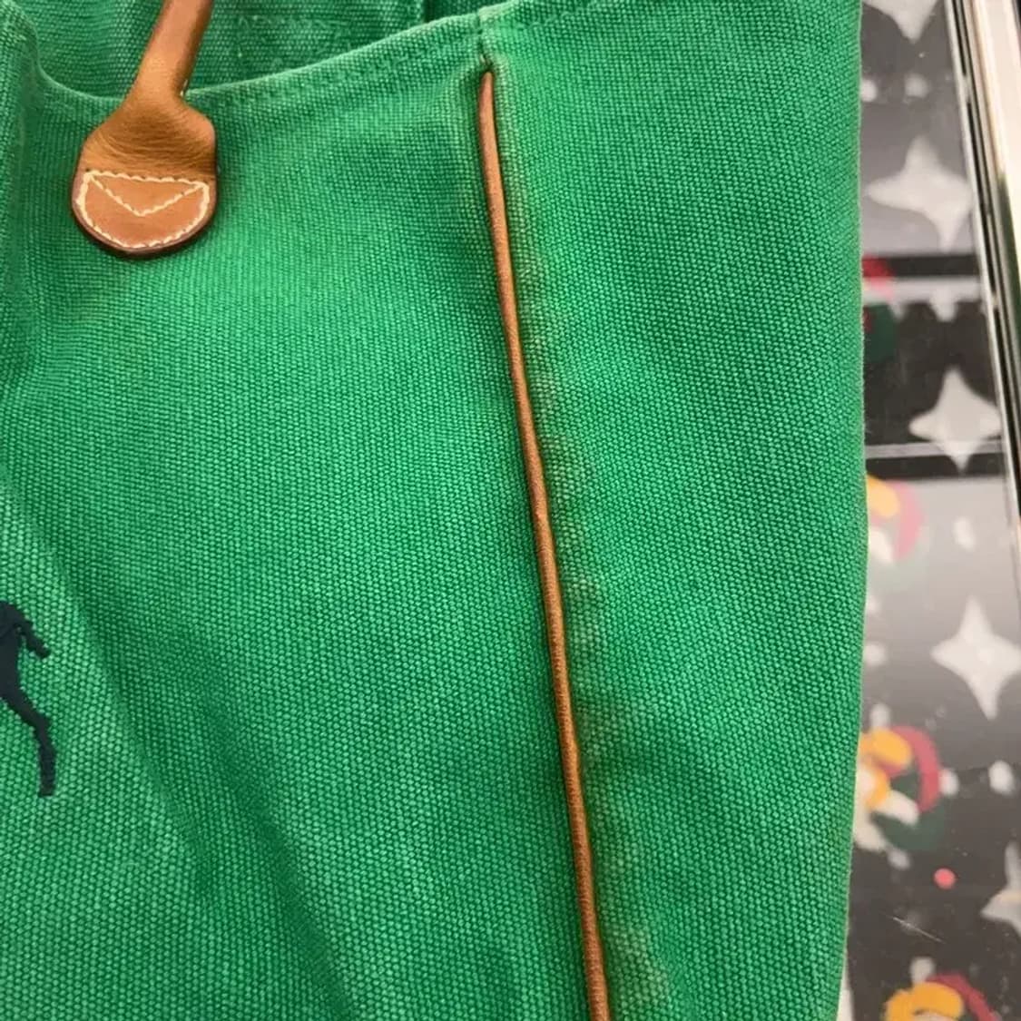 폴로 랄프로렌 키치 빈티지 그린 토트백 C07436 상품이미지7