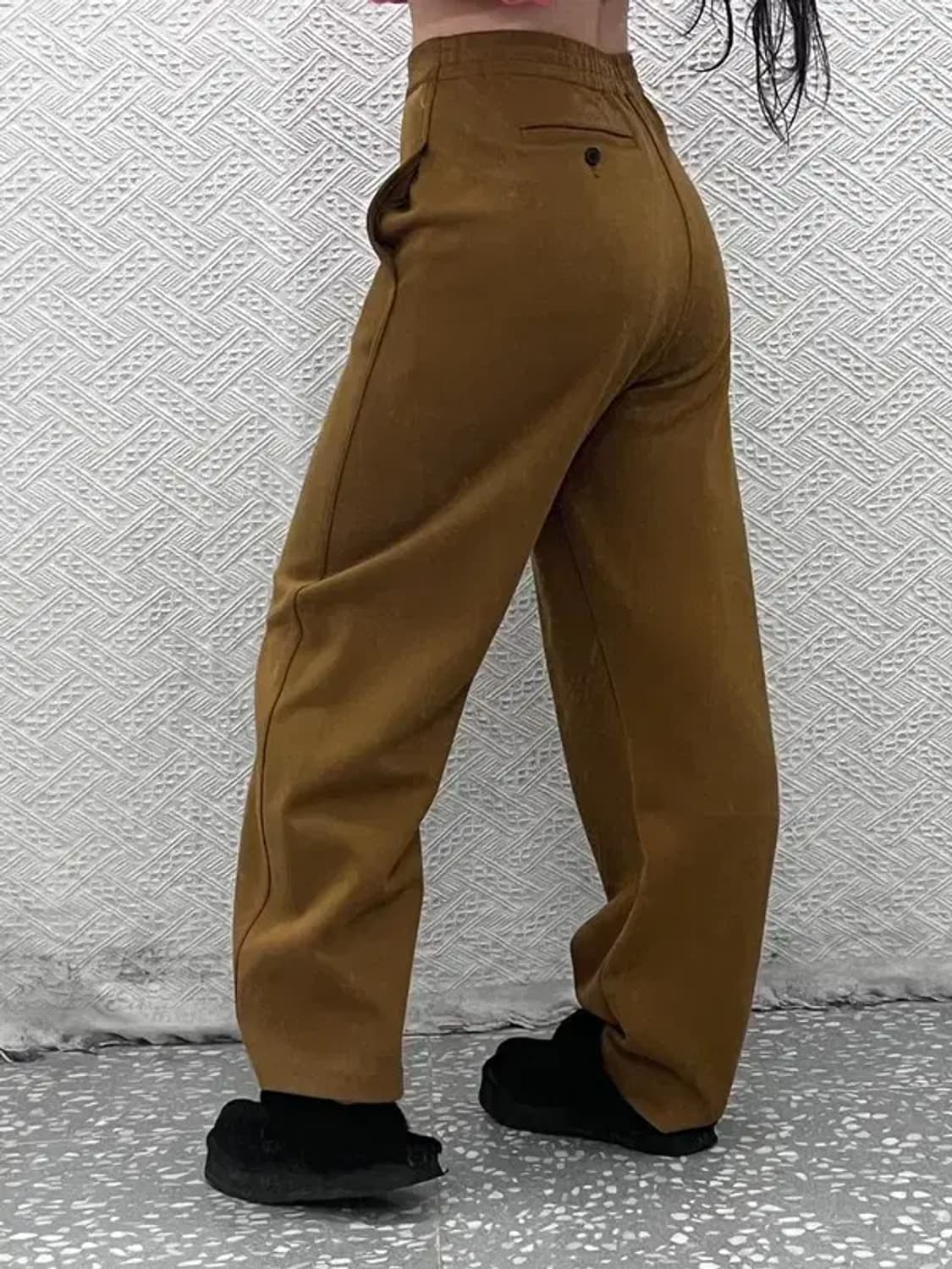 유니클로 U 르메르 모던시크 하이웨스트 슬랙스 팬츠 M C07431 상품이미지1