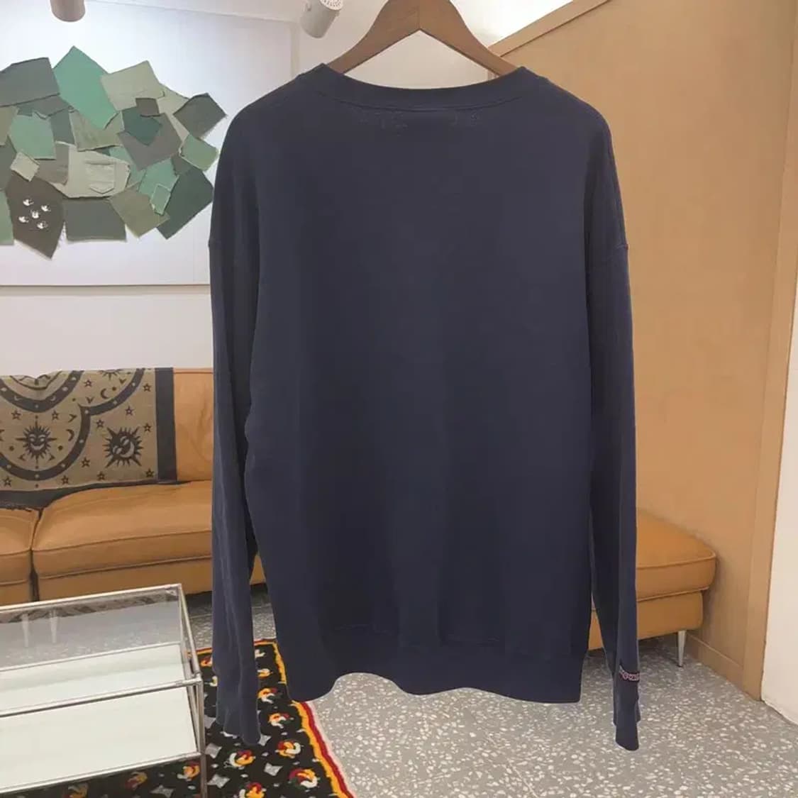 잔스포츠 올드스쿨 레트로 빈티지 오버핏 약기모 맨투맨 L C07408 상품이미지4