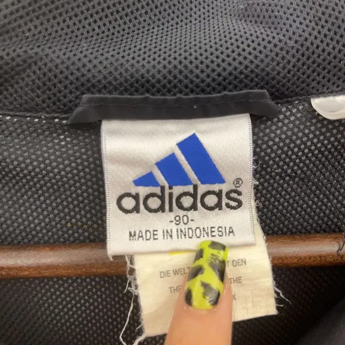 아디다스 레알마드리드 100주년 바람막이 레인자켓 90 C07414 상품이미지5