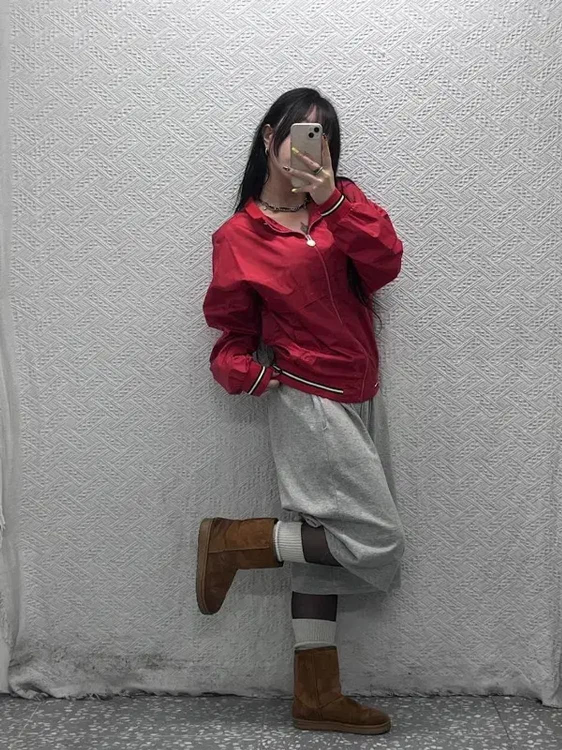 아디다스 올드스쿨 레트로 스펠아웃 바람막이 자켓 105 C07415 상품이미지2