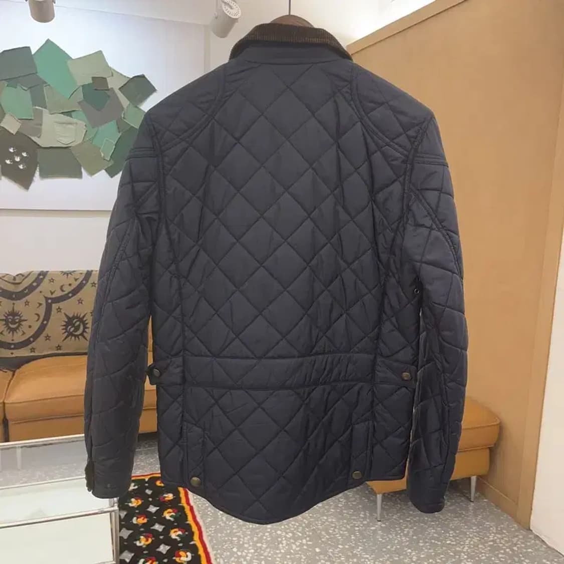 폴로 랄프로렌 캐주얼 코듀로이 카라 퀄팅 자켓 S C07416 상품이미지4