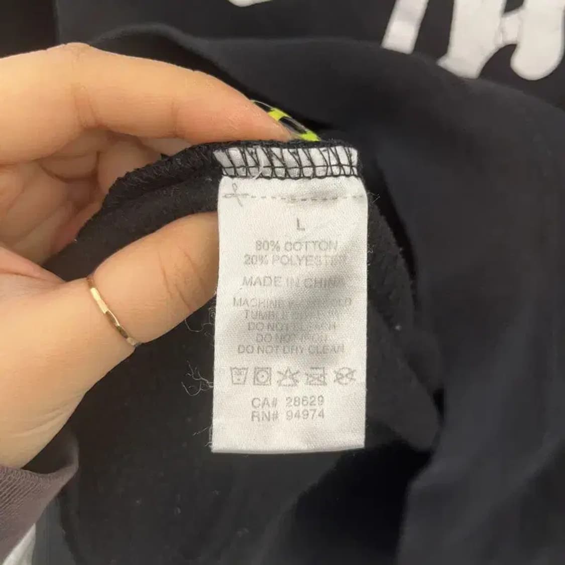 스투시 베이직 모던 빈티지 백로고 약기모 후드티 L C07438 상품이미지6