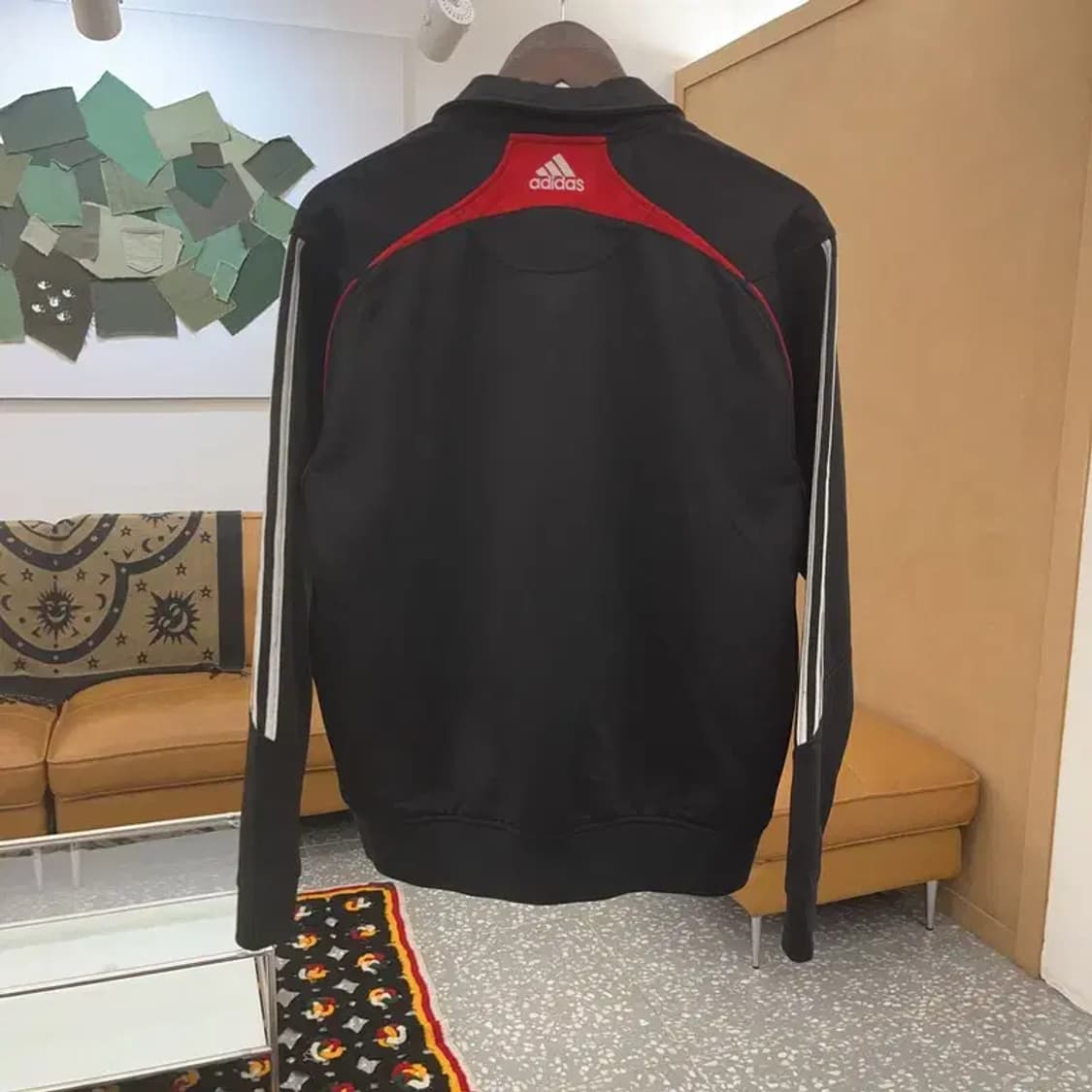 아디다스 올드스쿨 레트로 크로스 배색 져지 집업 L C07453 상품이미지4