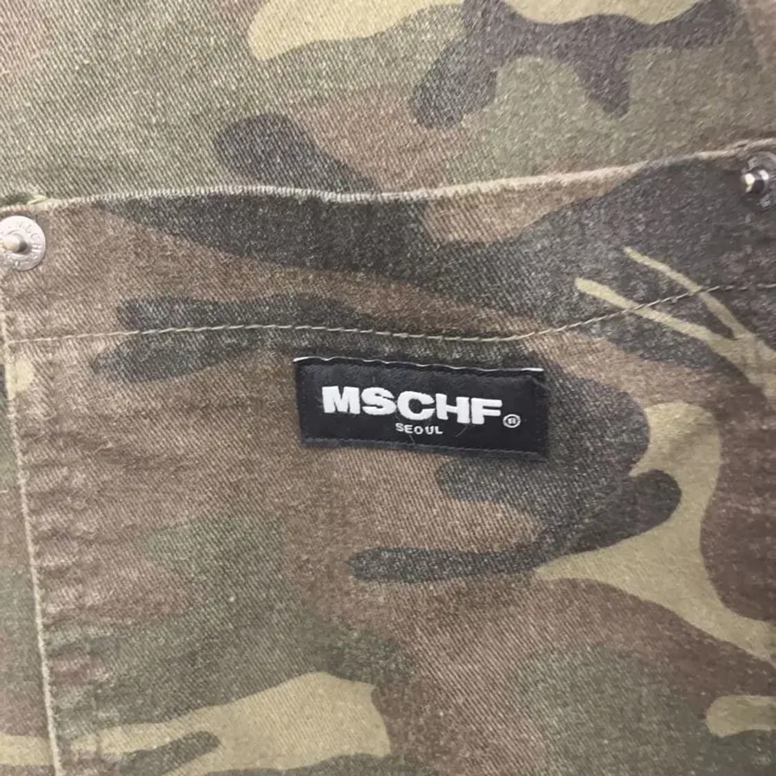 미스치프 카모플라주 스트릿 힙합 카고 스커트 M C07466 상품이미지5