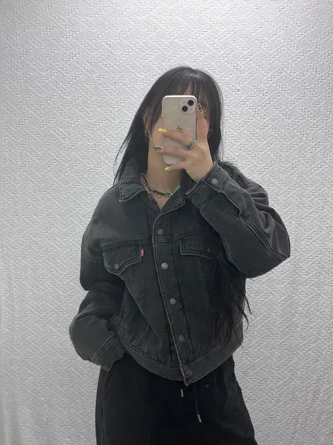 리바이스 올드스쿨 트러커 퀄팅 누빔 데님 워크 자켓 M C07444 상품이미지1