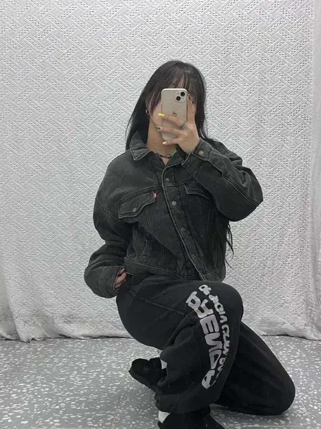 리바이스 올드스쿨 트러커 퀄팅 누빔 데님 워크 자켓 M C07444 상품이미지2