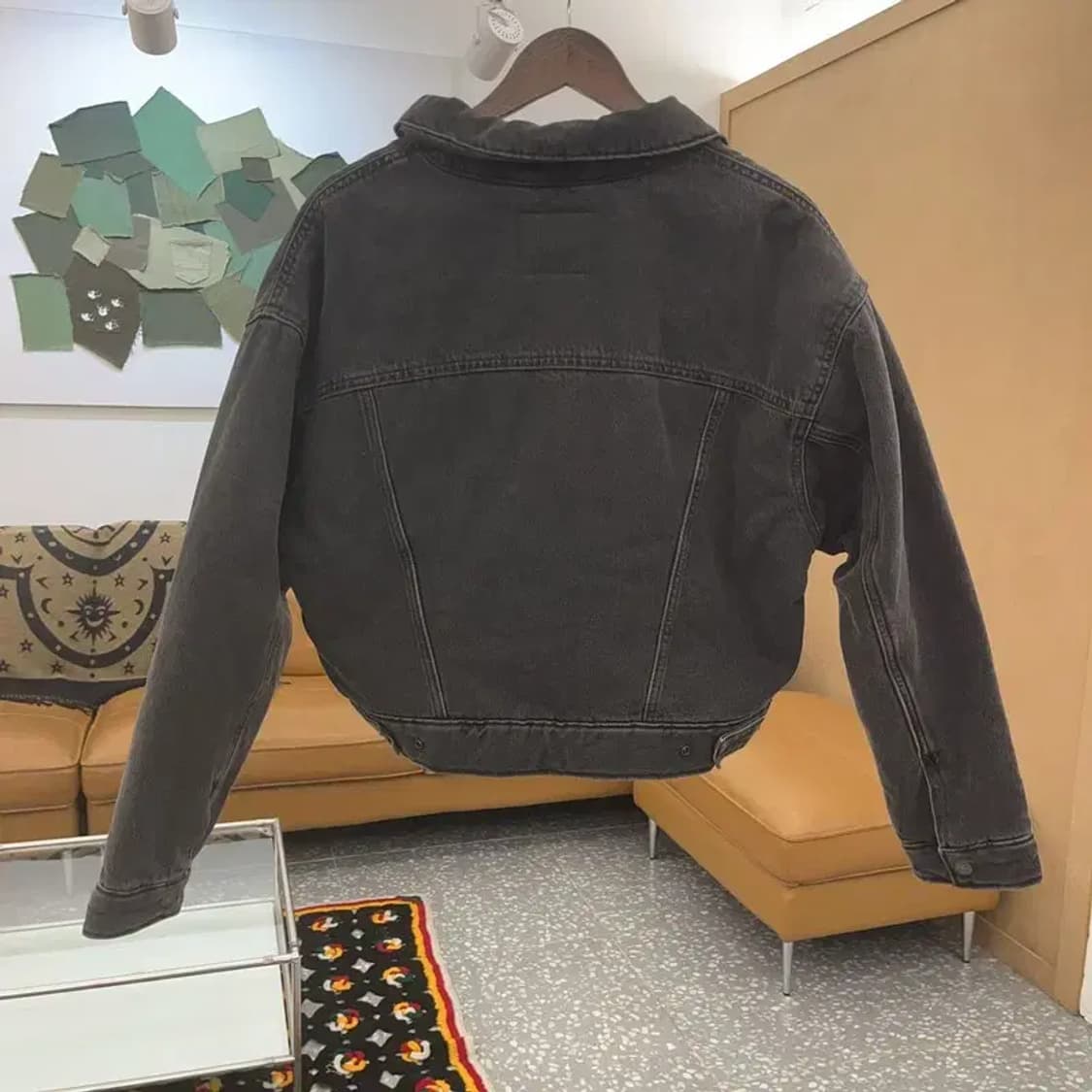 리바이스 올드스쿨 트러커 퀄팅 누빔 데님 워크 자켓 M C07444 상품이미지4