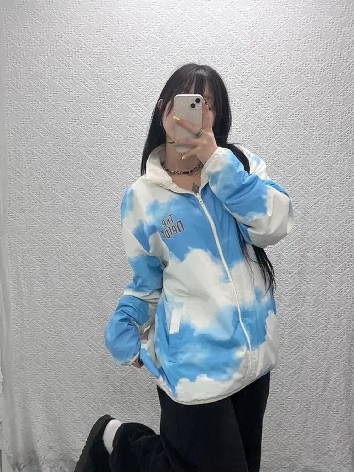 널디 레인보우 스카이 리버시블 양면 양털 후리스 110 C07447 상품이미지1