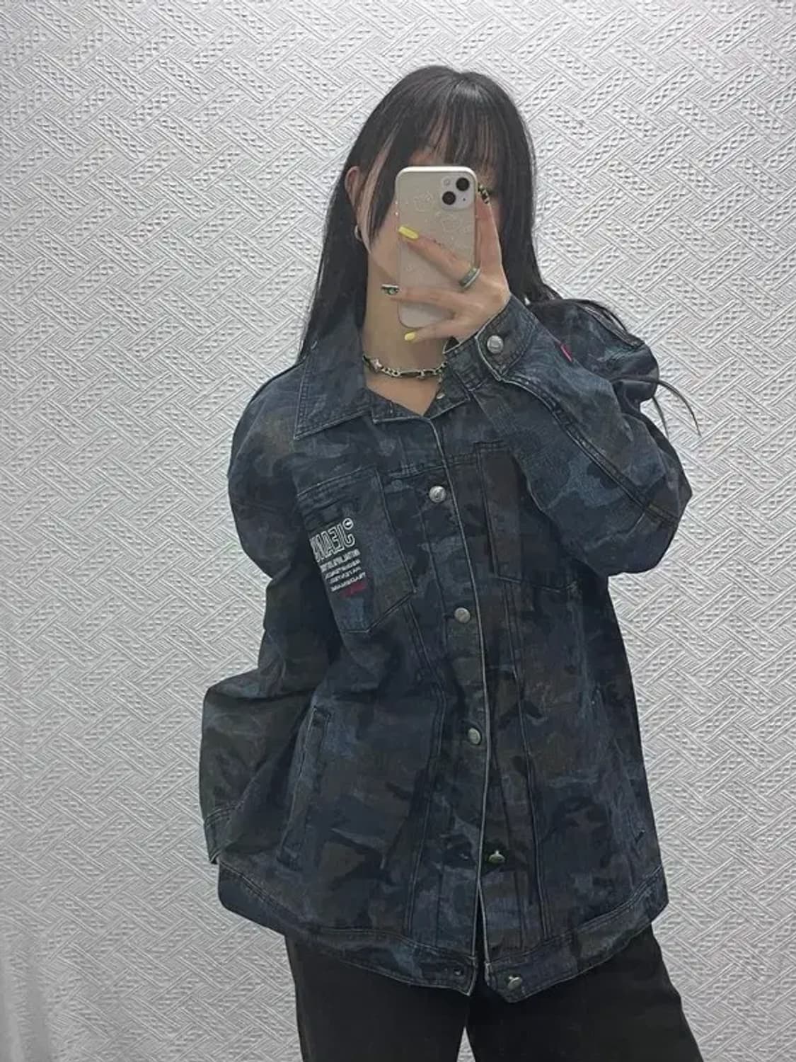 푸부 스트릿 힙합 밀리터리 카모플라주 워크 자켓 100 C07454 상품이미지2