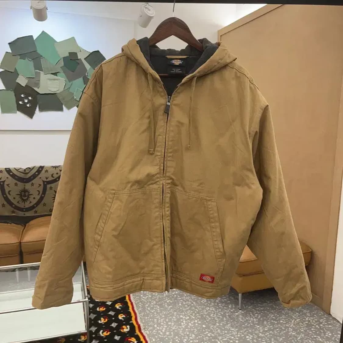 디키즈 덕액티브 빈티지 트러커 워크 후드 자켓 L C07456 상품이미지3