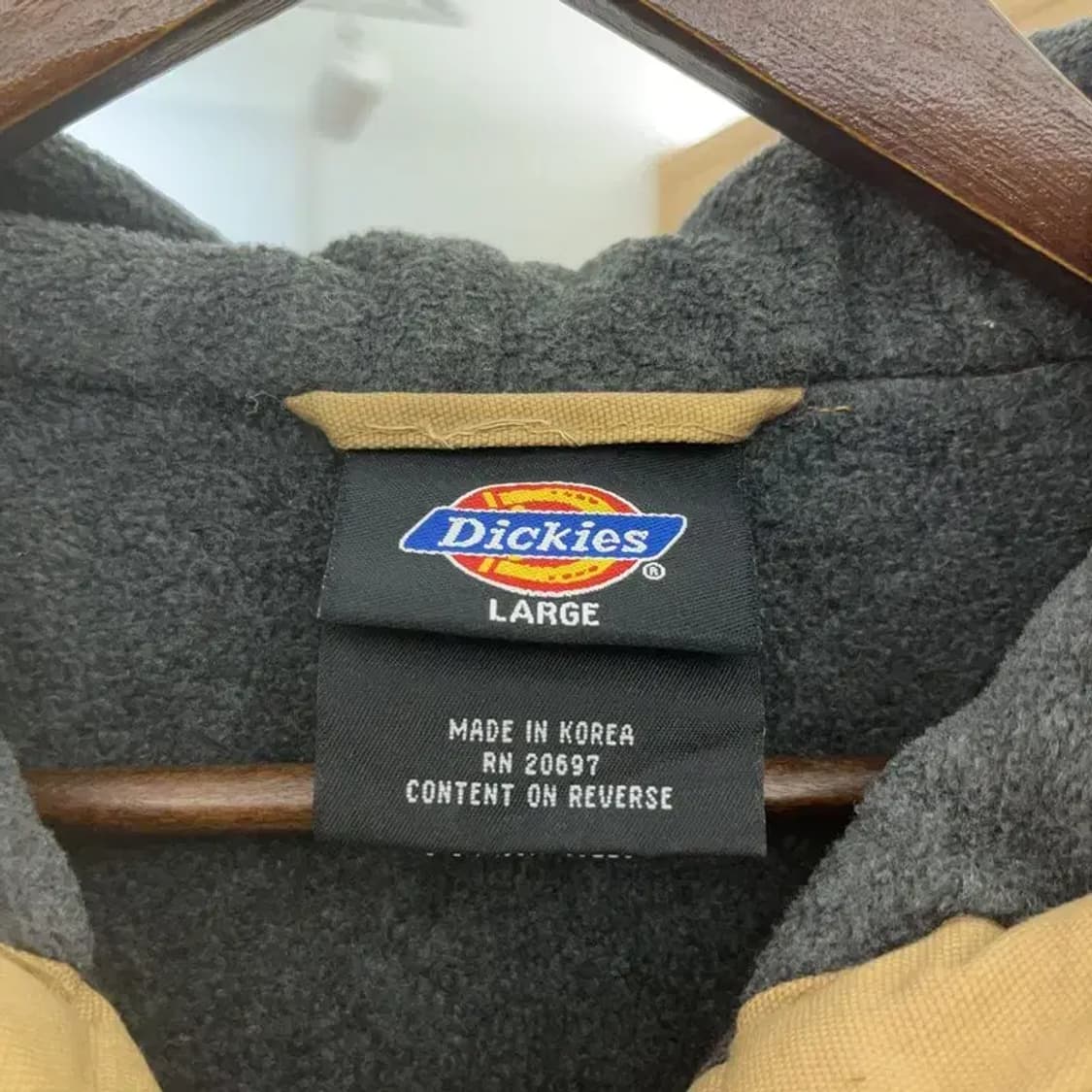 디키즈 덕액티브 빈티지 트러커 워크 후드 자켓 L C07456 상품이미지5