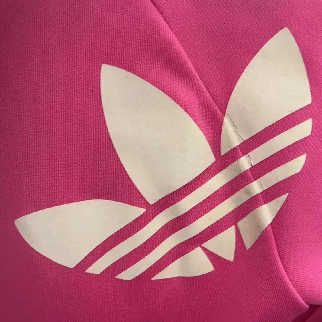 아디다스 Y2K 대장급 희귀 핫핑크 후드 져지 집업 90 C07443 상품이미지8