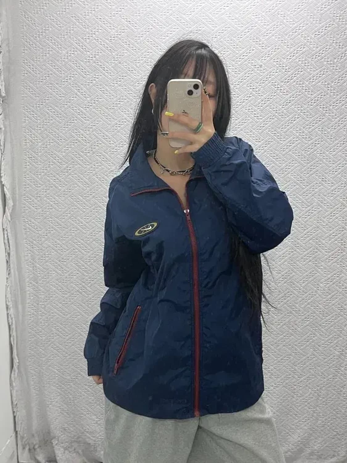 나이키 올드스쿨 레트로 00's 바람막이 자켓 M C07479 상품이미지1